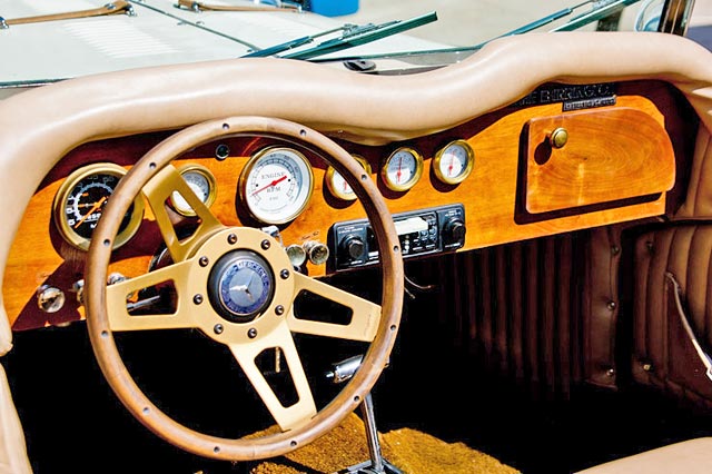 Steering Wheel and Dashboard