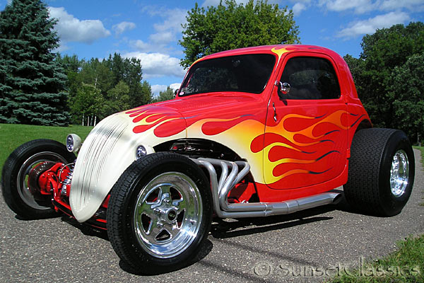 Up for auction is an allsteel body 1936 Fiat Topolino 500 Coupe Hot Rod