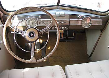 1940 Packard Super 8 Limousine Interior