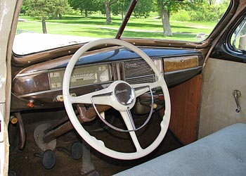 1941 Plymouth Special Sedan Interior