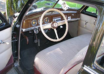 1949 Plymouth Deluxe Coupe Interior