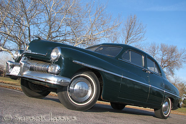 We have a nice 1950 Mercury 4 Door Sedan for sale Unlike most Mercury's of