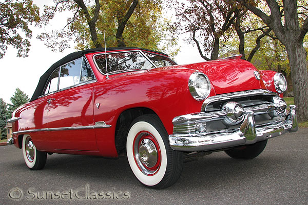 1951 Ford Custom Convertible Coupe for sale