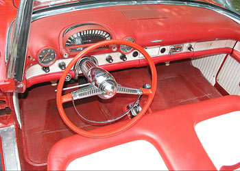 1955 Ford Thunderbird Interior
