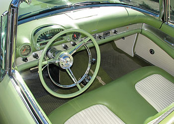 1956 Ford Thunderbird Interior