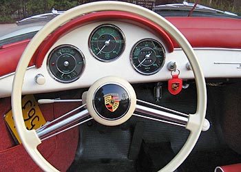 1957 Porsche Speedster engine