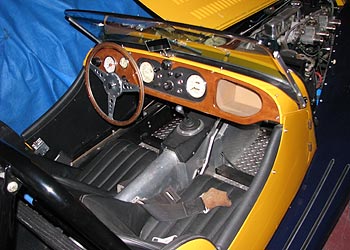 1958 Morgan 4/4 Series II Interior