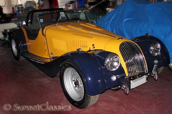 We have a beautiful and very rare 1958 Morgan 4 4 Series II Competition 