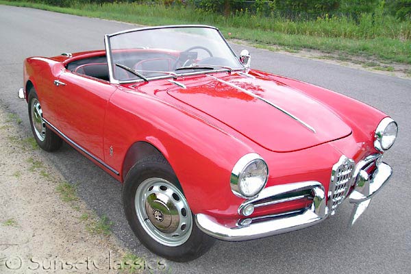 1959 Alfa Romeo Giulietta Spider Veloce for Sale