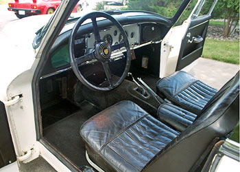 1959 Jaguar XK150 Interior