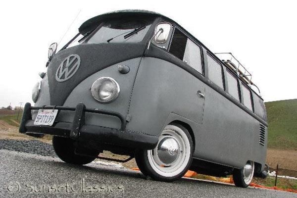 We have this nice Southern California 1961 splitwindow VW Bus for sale with 