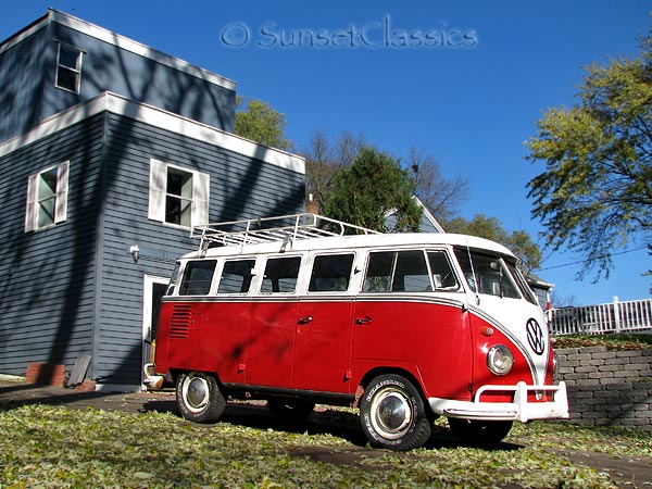 1961 VW Deluxe 15-Window Microbus for Sale