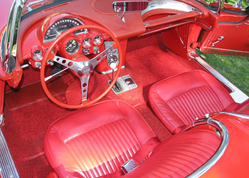 1962 Corvette Convertible Interior