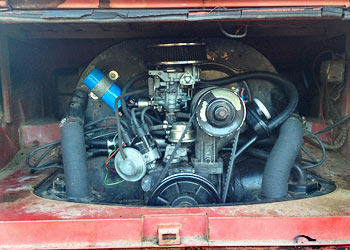1963 23 Window VW Bus Engine