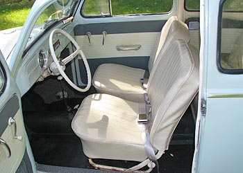 1964 VW Beetle Interior