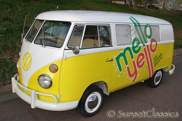 Buy This Classic Mellow Yellow Promo 1966 VW Bus Brand new restoration 