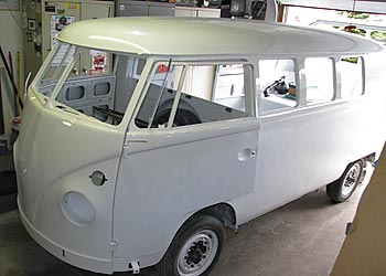 1966 VW Bus Restoration Gallery