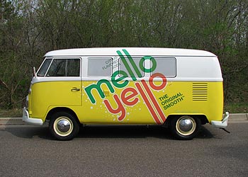 Mello Yello Promo 1966 Walk Through VW Bus