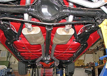 1967 Chevelle SS 396 undercarriage
