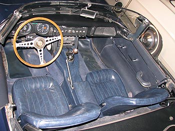 1967 Jaguar XKE E-Type Roadster Interior
