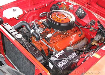 1968 Dodge Charger Engine