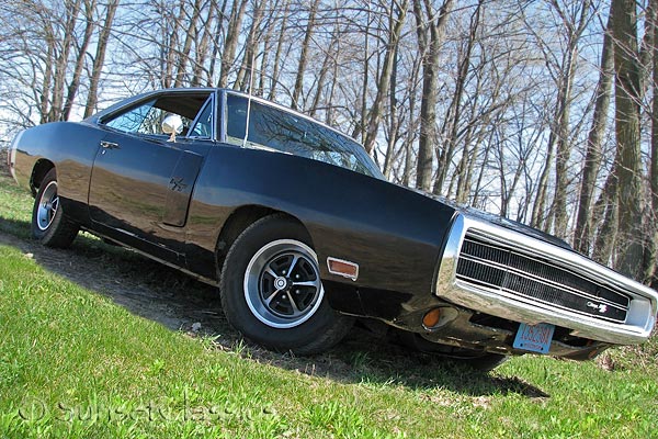 Black Dodge Charger 1970. More classic Dodge Chargers