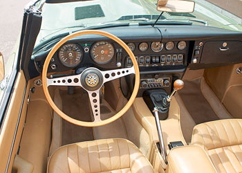 1970 Jaguar XKE Series 2 E-Type Interior