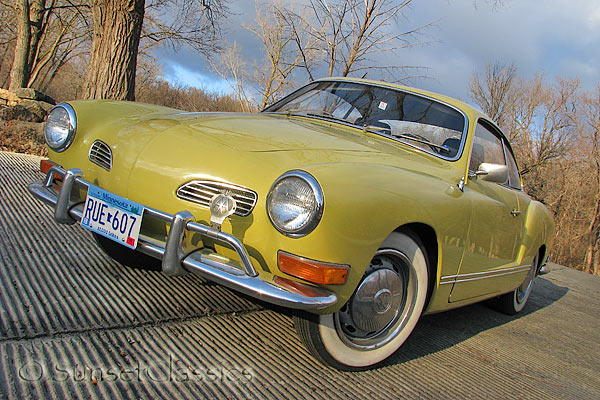 We have here a very original 1970 VW Karmann Ghia for sale