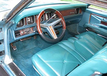 1970 Lincoln Mark III Interior