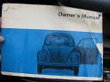 1970 VW Beetle Convertible Owners Manual