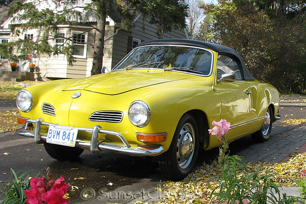 What are some good places to find a Volkswagen Karmann-Ghia for sale?