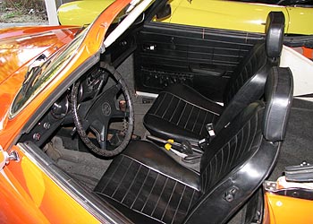 1973 VW Karmann Ghia Convertible Interior