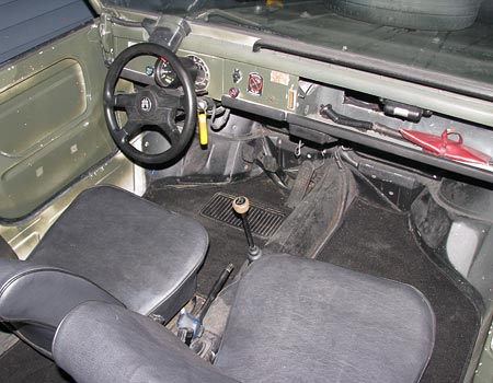 1973 Volkswagen Thing Interior