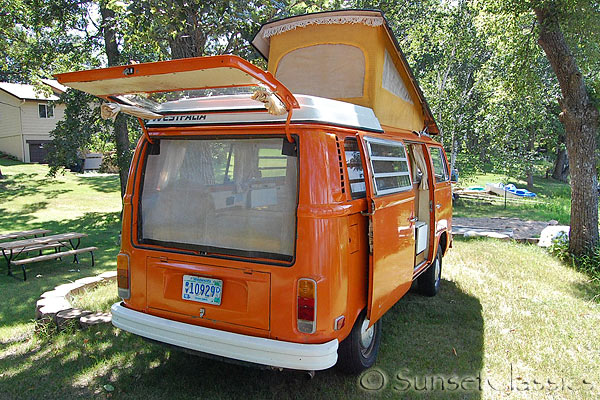 This Classic 1973 VW Westfalia Campmobile has Sold
