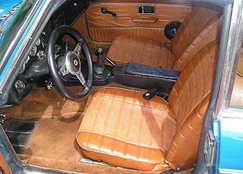 1974 MGB GT Interior