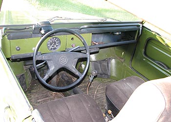 1974 VW Thing Interior