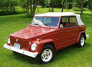 Red 1974 VW Thing
