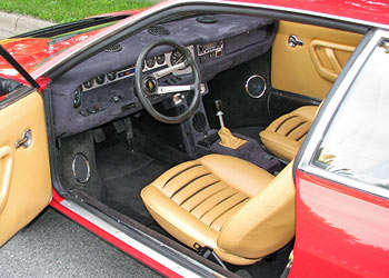 1975 Lamborghini Urraco Interior