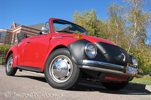Here is a beautiful 1978 VW Beetle Convertible for sale.