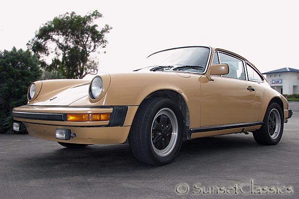 This slick rear engined aircooled Porsche 911 SC we have for