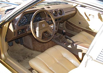 1980 Datsun 280zx 10th Anniversary Edition Interior