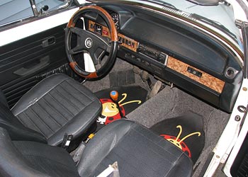 1980 VW Super Beetle Interior