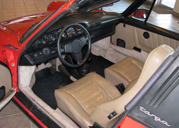 1984 Porsche 911 Targa Interior