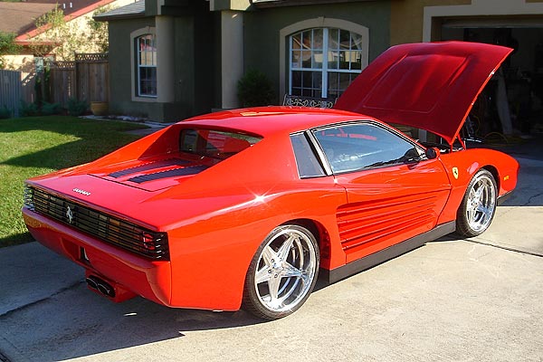 This Fantastic "Ferrari Testarossa" made from an '86 Camaro has Sold