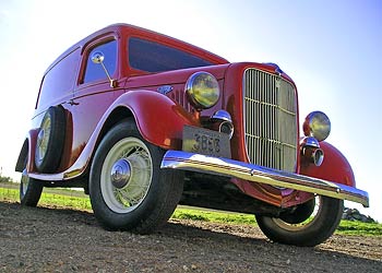 1935 Ford Panel Delivery Truck