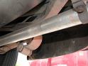1951 Ford Custom Convertible Coupe undercarriage