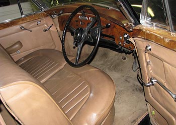 1955 Rolls Royce Silver Wraith Interior