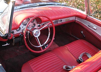 1957 Ford Thunderbird Interior