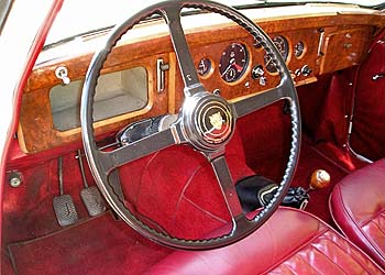 1958 Jaguar Mark 1 Interior