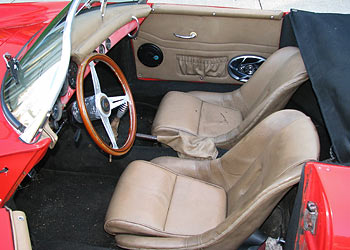 1958 Porsche Speedster Replica Interior